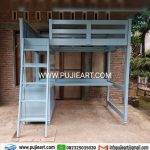 Bunk Bed Dewasa Multifungsi Bawah Meja Belajar
