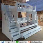 Dipan Tingkat Anak Multifungsi Laci Penyimpanan