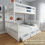 Dipan Tingkat Dewasa Minimalis Plus Laci Storage