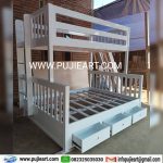 Dipan Tingkat Dewasa Minimalis Plus Laci Storage