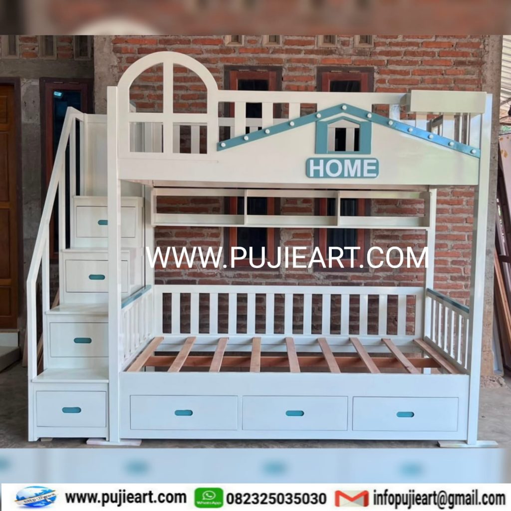 Model Kasur Tingkat Minimalis Modern Kokoh
