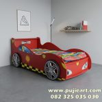 Ranjang Tidur Anak Minimalis Bentuk Mobil Sport