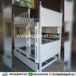 Tempat Tidur 3 Tingkat Minimalis Kokoh Hemat Ruangan