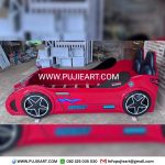 Tempat Tidur Anak Apartemen Bentuk Mobil Karakter Spiderman