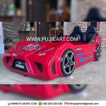 Tempat Tidur Anak Apartemen Bentuk Mobil Karakter Spiderman