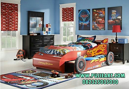 Tempat Tidur Anak Balap McQuen