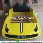 Tempat Tidur Anak Custom Mobil Sport Ferrari