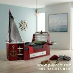 Tempat Tidur Anak Hemat Ruangan Bentuk Kapal