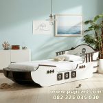 Tempat Tidur Anak Karakter Bajak Laut Bentuk Kapal