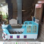 Tempat Tidur Anak Karakter Pelaut Bentuk Kapal