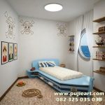 Tempat Tidur Anak Multifungsi Karakter Perahu Pinisi