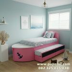 Tempat Tidur Anak Perempuan Bentuk Kapal Pinisi