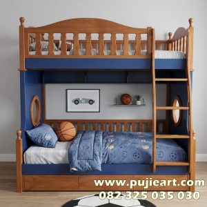 Tempat Tidur Apartemen Hemat Ruangan Anak Laki Laki