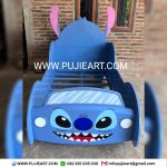 Tempat Tidur Karakter Stitch Bentuk Mobil