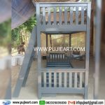 Tempat Tidur Tingkat Apartemen Kokoh Minimalis Remaja