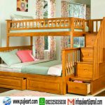 Tempat Tidur Tingkat Jati