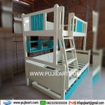 Bed Tingkat 3 Kokoh Minimalis Hemat Tempat
