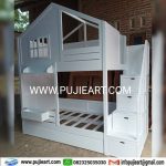 Kasur 3 Tingkat Minimalis Bentuk Rumah