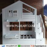 Kasur 3 Tingkat Minimalis Bentuk Rumah
