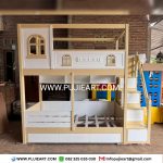 Kasur Tingkat 2 Anak Minimalis Kokoh Hemat Ruangan