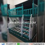 Kasur Tingkat 3 Anak Cowo Hemat Ruangan Kamar Sempit