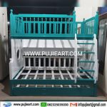 Kasur Tingkat 3 Anak Cowo Hemat Ruangan Kamar Sempit