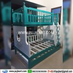 Kasur Tingkat 3 Anak Cowo Hemat Ruangan Kamar Sempit