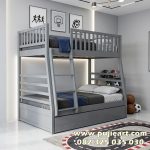 Kasur Tingkat Dewasa Kayu Solid Kokoh Custom Hemat Tempat
