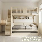 Kasur Tingkat Kokoh Anak Remaja Minimalis Kayu Solid