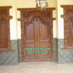 Pintu Rumah Gebyok Mewah Klasik