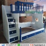 Ranjang Anak Laki-laki 2 Tingkat Modern