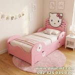 Ranjang Laci Anak Perempuan Karakter Hello Kitty