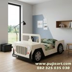 Ranjang Tidur Anak Laki-laki Model Mobil Jeep