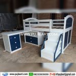 Ranjang Tingkat Ikea Anak Plus Meja Belajar