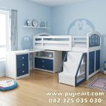 Ranjang Tingkat Ikea Anak Plus Meja Belajar