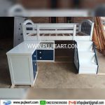 Ranjang Tingkat Ikea Anak Plus Meja Belajar