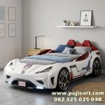 Tempat Tidur Anak Kayu Minimalis Custom Model Mobil Sport