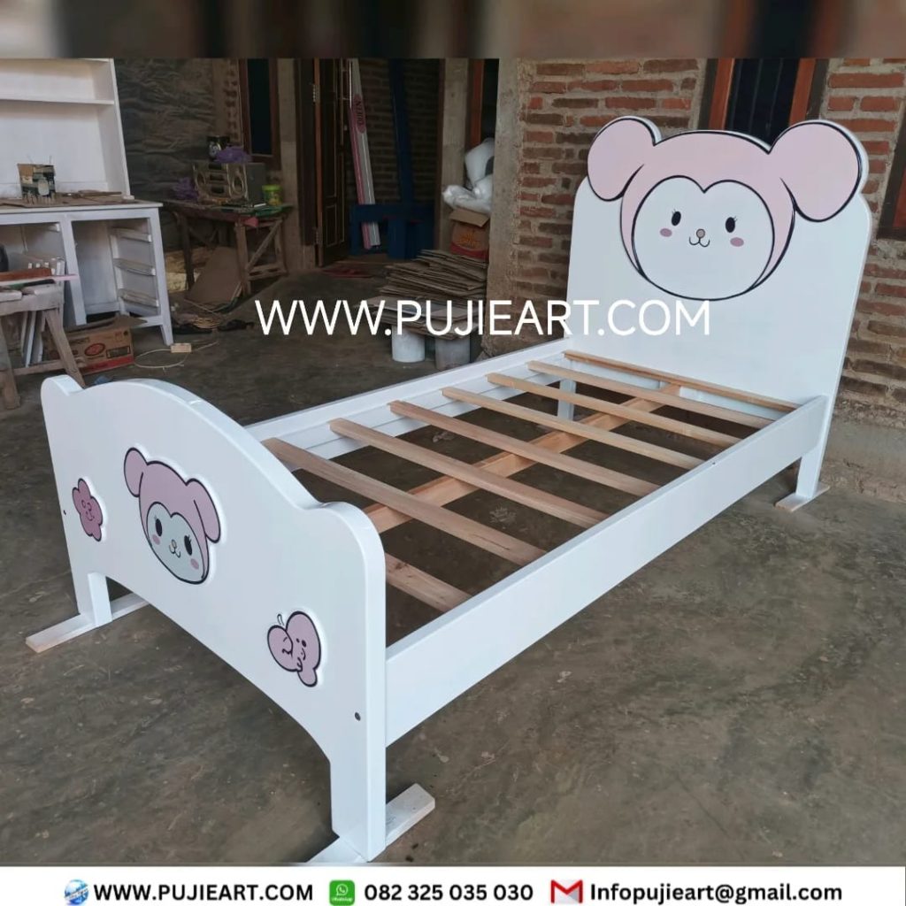 Tempat Tidur Anak Perempuan Single Karakter My Melody