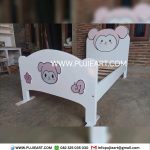 Tempat Tidur Anak Perempuan Single Custom Karakter My Melody