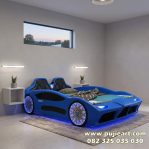 Tempat Tidur Dewasa Minimalis Karakter Mobil Lamborghini