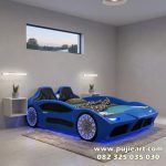 Tempat Tidur Dewasa Minimalis Karakter Mobil Lamborghini