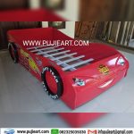 Tempat Tidur Karakter Lightning Mc Queen Bentuk Mobil Terbaru