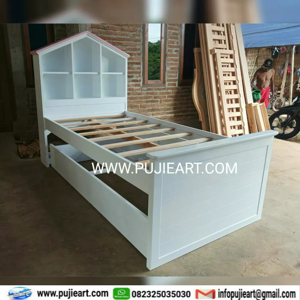Tempat Tidur Multifungsi Rak Buku