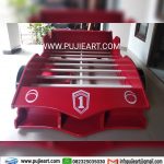 Tempat Tidur Model Mobil Balap Karakter Anak Laki-laki Perempuan
