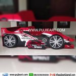 Tempat Tidur Model Mobil Balap Karakter Anak Laki-laki Perempuan