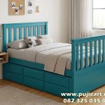 Tempat Tidur Sorong Minimalis Custom Hemat Ruangan