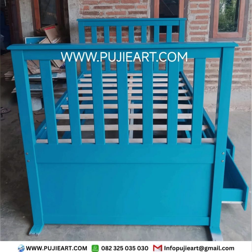 Tempat Tidur  Minimalis Custom Hemat Ruangan