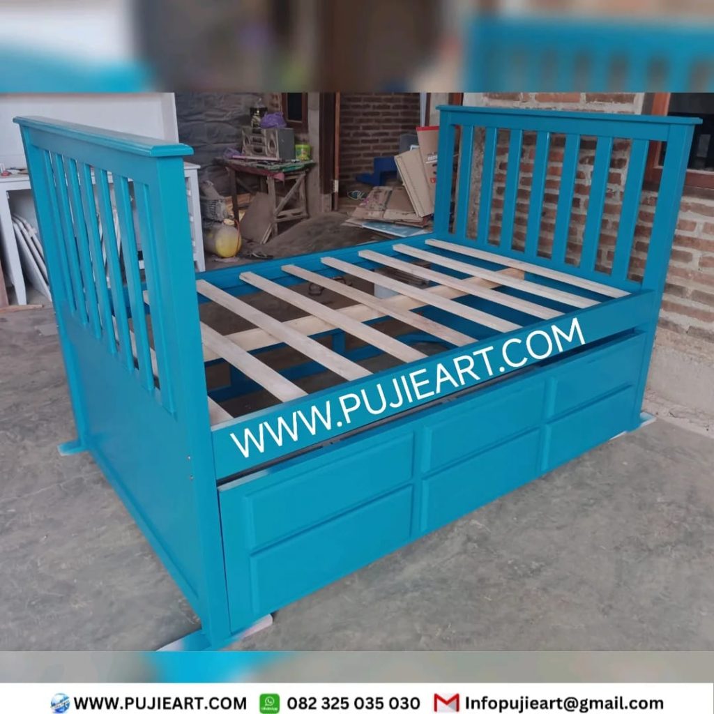Tempat Tidur Minimalis Custom Hemat Ruangan