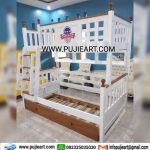 Tempat Tidur Tingkat Anak Laki-laki Kamar Sempit Hemat Ruangan