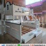 Tempat Tidur Tingkat Dewasa Kokoh Custom Ukuran 160 x 200 cm